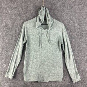 Harlowe & Graham Hoodie Womens XS Green Pullover Hood Lightweight
